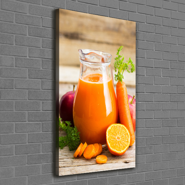 Quadro foto su tela verticale Succo di frutta