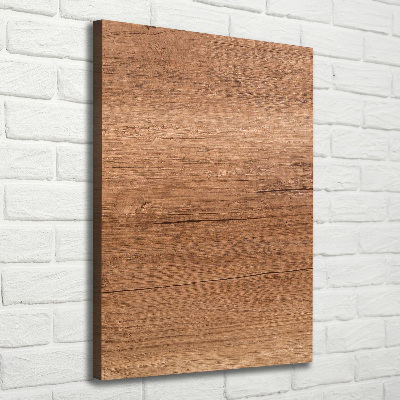 Quadro su tela canvas verticale Sfondo in legno