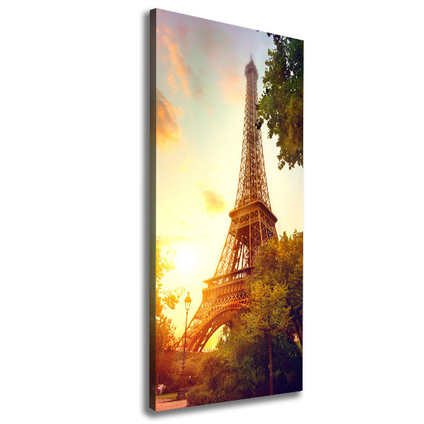 Quadro su tela canvas verticale Torre Eiffel Parigi
