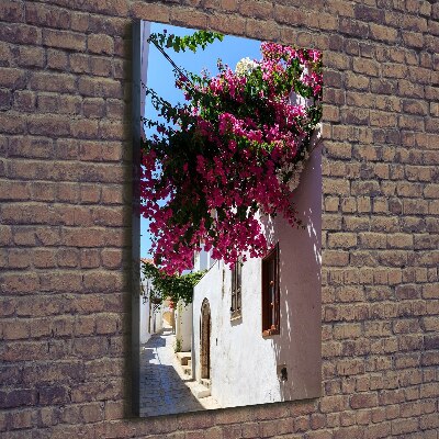 Quadro su tela canvas verticale Rodi, Grecia