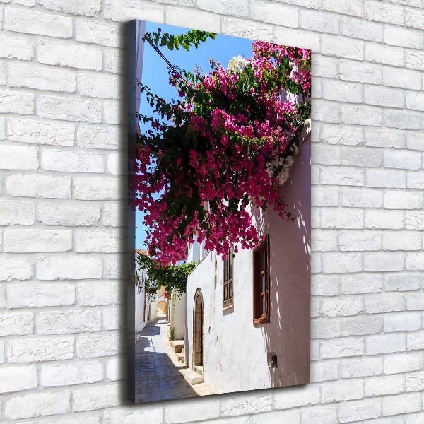 Quadro su tela canvas verticale Rodi, Grecia
