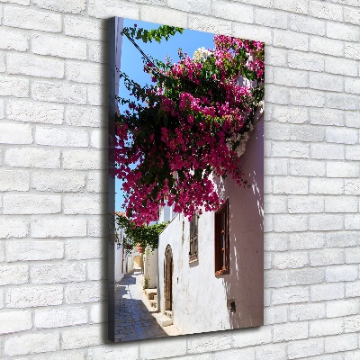 Quadro su tela canvas verticale Rodi, Grecia