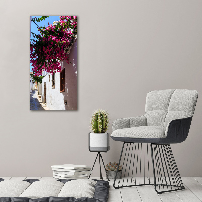Quadro su tela canvas verticale Rodi, Grecia