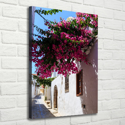 Quadro su tela canvas verticale Rodi, Grecia