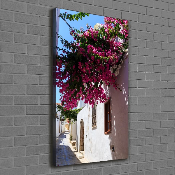 Quadro su tela canvas verticale Rodi, Grecia