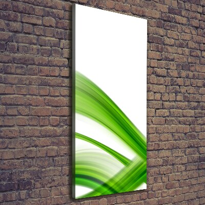 Stampa quadro su tela verticale Onda astratta