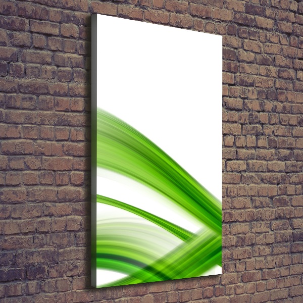 Stampa quadro su tela verticale Onda astratta