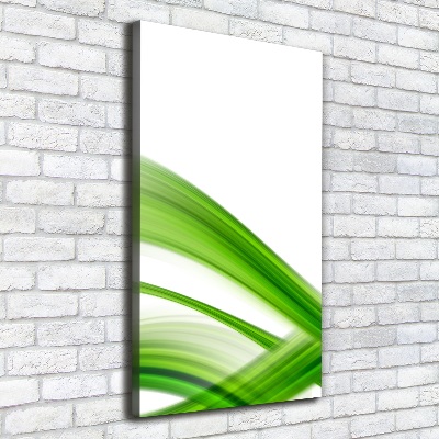 Stampa quadro su tela verticale Onda astratta