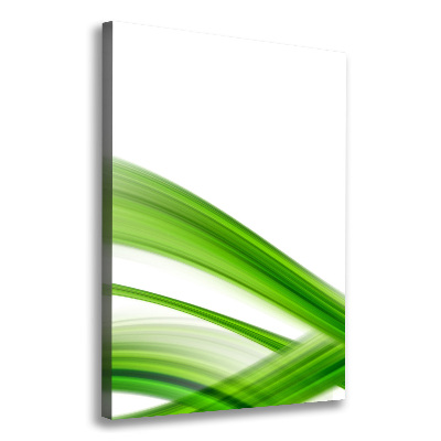 Stampa quadro su tela verticale Onda astratta