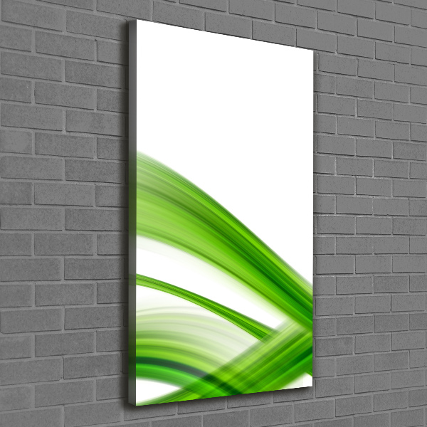 Stampa quadro su tela verticale Onda astratta