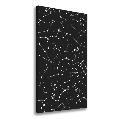 Quadro foto su tela verticale Costellazione