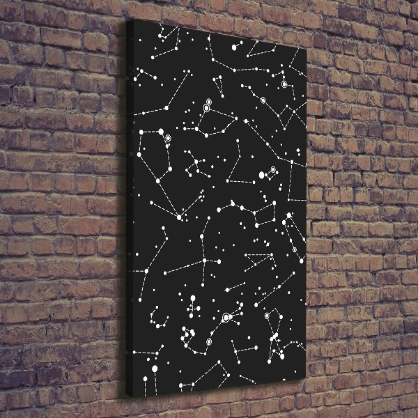Quadro foto su tela verticale Costellazione