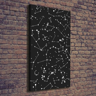 Quadro foto su tela verticale Costellazione