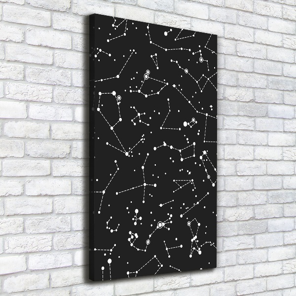 Quadro foto su tela verticale Costellazione