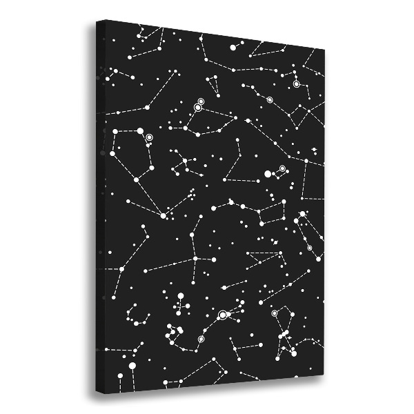 Quadro foto su tela verticale Costellazione