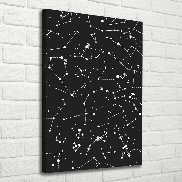 Quadro foto su tela verticale Costellazione
