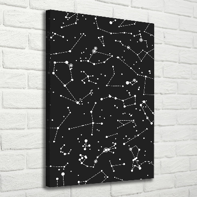 Quadro foto su tela verticale Costellazione