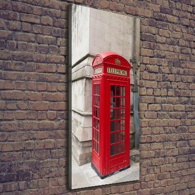 Quadro su tela canvas verticale Londra