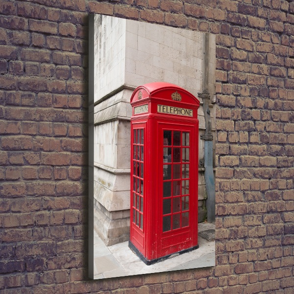 Quadro su tela canvas verticale Londra