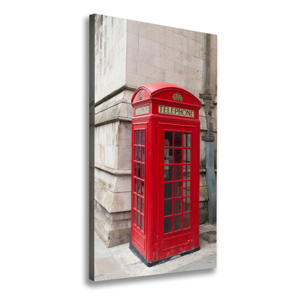 Quadro su tela canvas verticale Londra