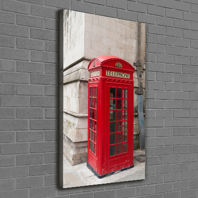 Quadro su tela canvas verticale Londra