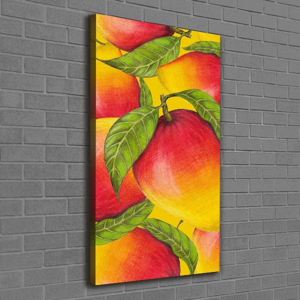 Quadro foto su tela verticale Mango