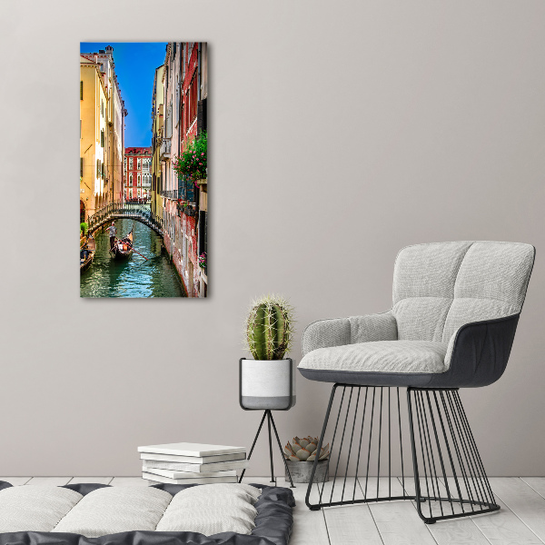 Quadro foto su tela verticale Venezia, Italia