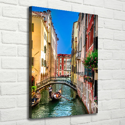 Quadro foto su tela verticale Venezia, Italia