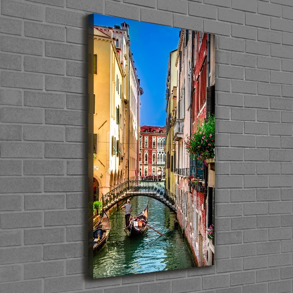 Quadro foto su tela verticale Venezia, Italia