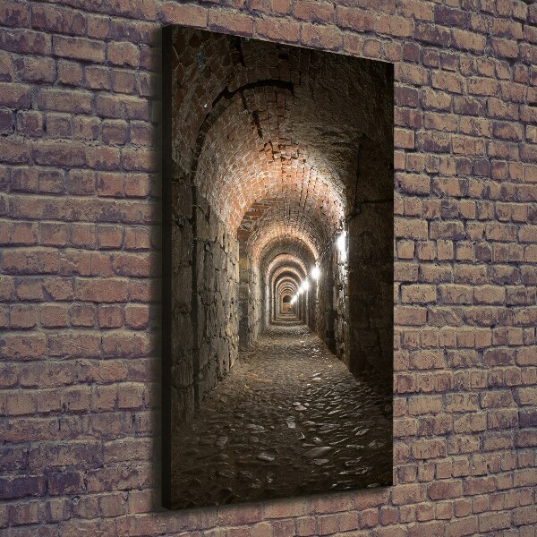 Stampa quadro su tela verticale Cantine