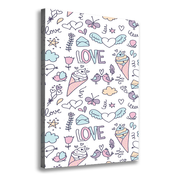 Quadro foto su tela verticale Modello veneziano