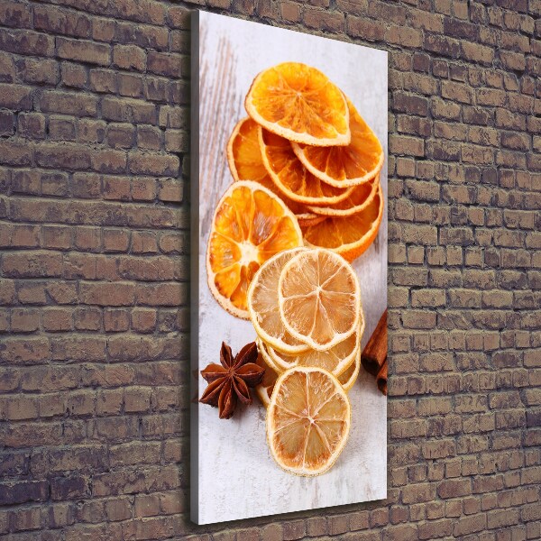 Quadro su tela canvas verticale Il profumo del Natale