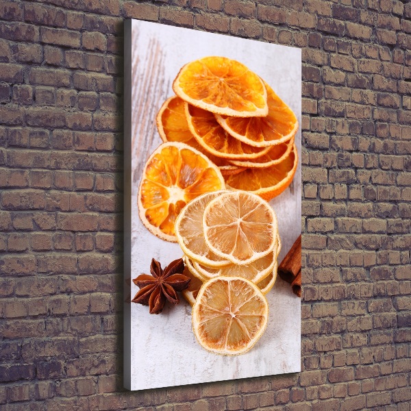 Quadro su tela canvas verticale Il profumo del Natale