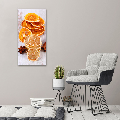 Quadro su tela canvas verticale Il profumo del Natale