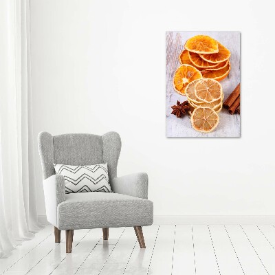 Quadro su tela canvas verticale Il profumo del Natale