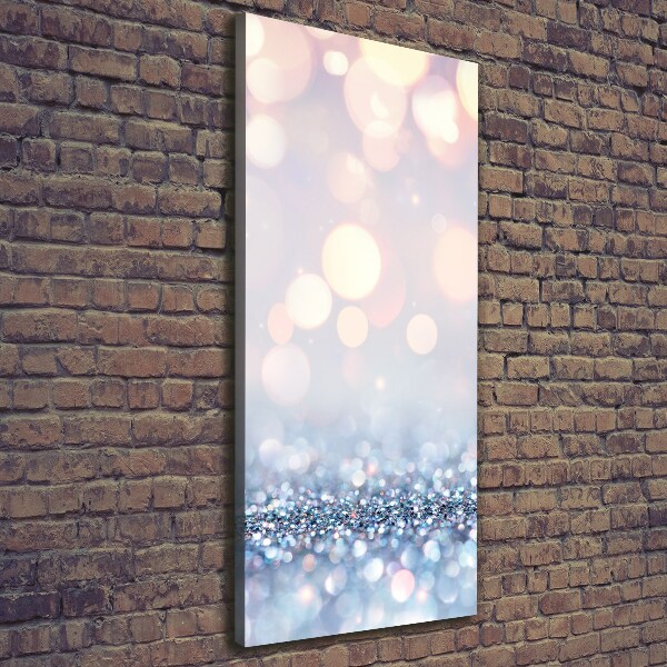 Stampa quadro su tela verticale Sfondo lucido