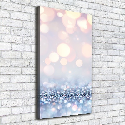 Stampa quadro su tela verticale Sfondo lucido