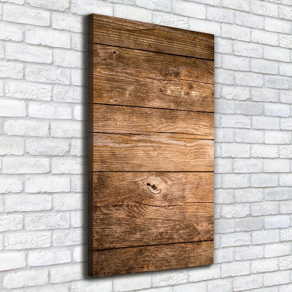 Quadro su tela canvas verticale Sfondo in legno