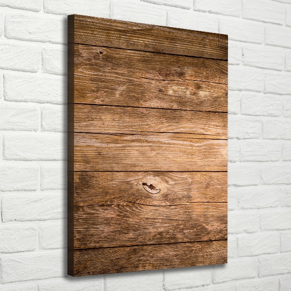 Quadro su tela canvas verticale Sfondo in legno