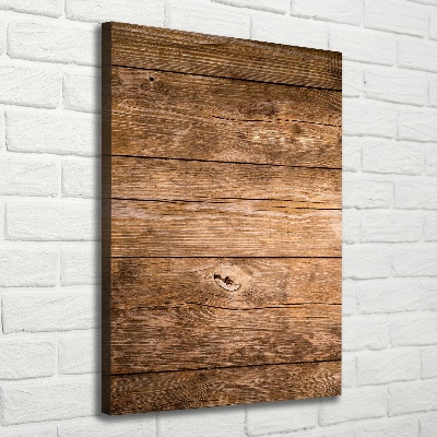 Quadro su tela canvas verticale Sfondo in legno
