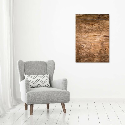 Quadro su tela canvas verticale Sfondo in legno
