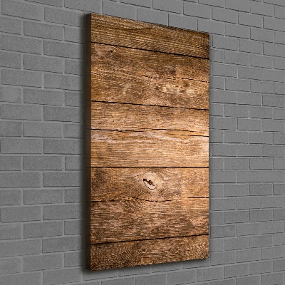Quadro su tela canvas verticale Sfondo in legno