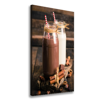 Quadro foto su tela verticale Frappè