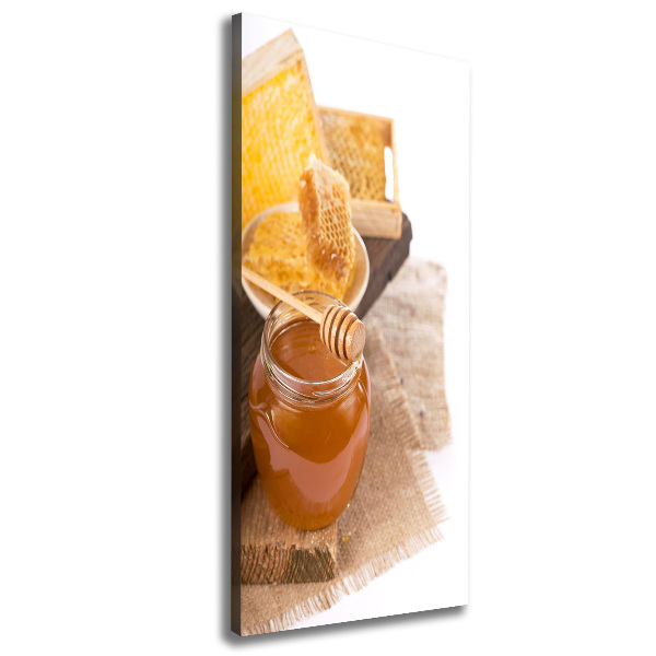Quadro su tela canvas verticale Favi d'api