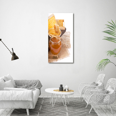 Quadro su tela canvas verticale Favi d'api