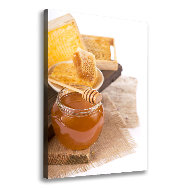 Quadro su tela canvas verticale Favi d'api