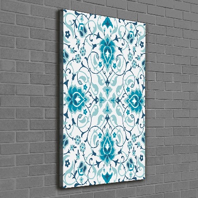 Quadro foto su tela verticale Modello arabo