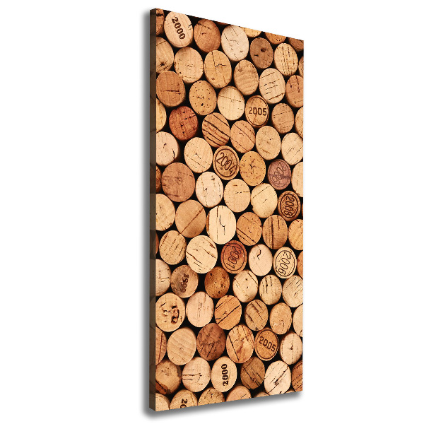 Stampa quadro su tela verticale Tappi di sughero