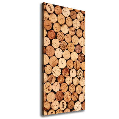 Stampa quadro su tela verticale Tappi di sughero
