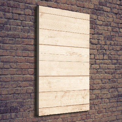 Quadro su tela canvas verticale Sfondo in legno
